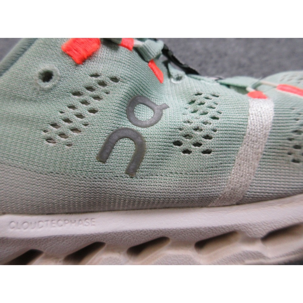 On Cloudflow Shoes Womens Size 8 EU 39 Green CloudTec Phase Running Trainer Mesh - Picture 11 of 15